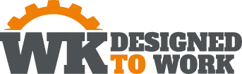 WK. Designed To Work Logo